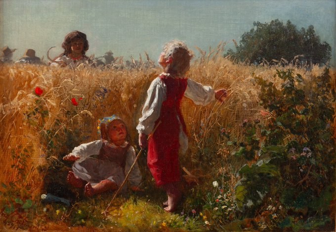 Matula są!, 1871 olej na płótnie własność prywatna